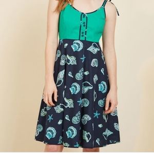 "Waving form the Waterfront" Modcloth Dress